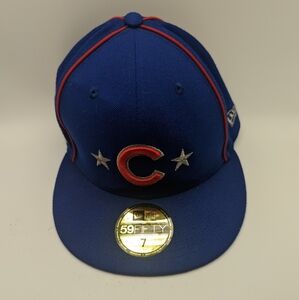 Chicago Cubs Blue Hat All Star Game 2019 New Era 59fifty fitted size 7